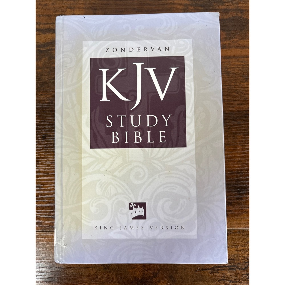 Zondervan KJV Study Bible King James Version Softcover 2002 ISBN 0310918936